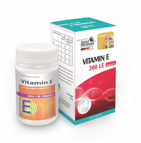 Viên nang ngăn ngừa lão hóa Vitamin E 200 Kapseln